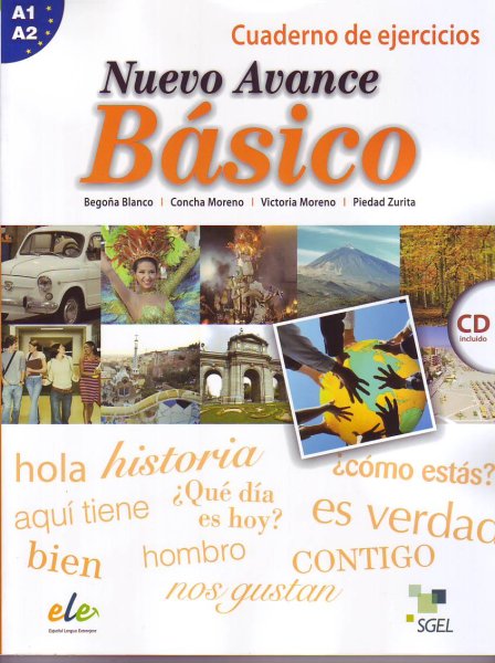 画像1: NUEVO AVANCE BASICO (A1+A2). CUADERNO DE EJERCICIOS + CD（ワークブック） (1)