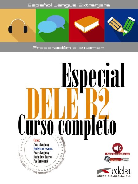 画像1: ESPECIAL DELE B2 CURSO COMPLETO. LIBRO / Claves セット ※音声ダウンロード (1)
