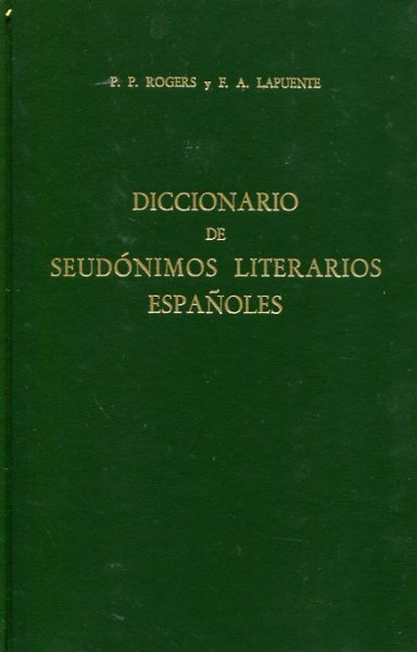 画像1: 【在庫品限り・セール品】DIC. DE SEUDONIMOS LITERARIOS ESPANOLES (1)
