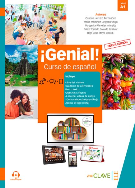 画像1: GENIAL! A1. CURSO DE ESPANOL. LIBRO DEL ALUMNO (生徒用テキスト) Nueva ed. (1)