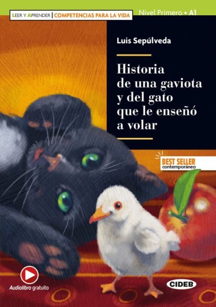 画像1: LEER Y APRENDER 1 (A1). HISTORIA DE UNA GAVIOTA Y DEL GATO QUE LE ENSENO A VOLAR (1)