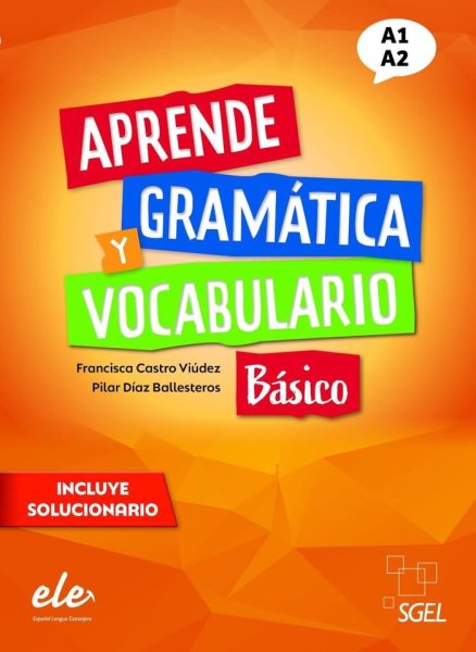 画像1: APRENDE GRAMATICA Y VOCABULARIO BASICO (A1-A2) (1)