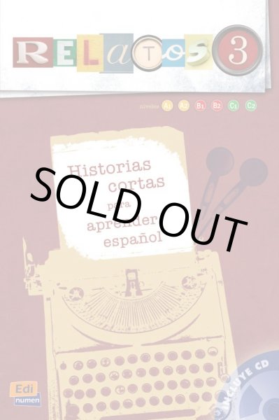 画像1: RELATOS 3: Historias cortas para aprender espanol + CD (A1-C2) (1)