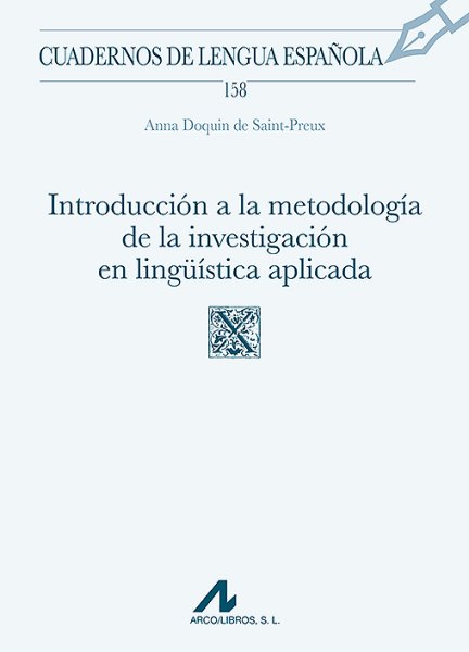 画像1: INTRODUCCION A LA METODOLOGIA DE LA INVESTIGACION EN LINGUISTICA APLICADA (1)