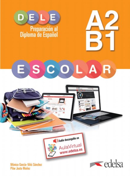 画像1: DELE ESCOLAR A2-B1 LIBRO/CLAVES (1)