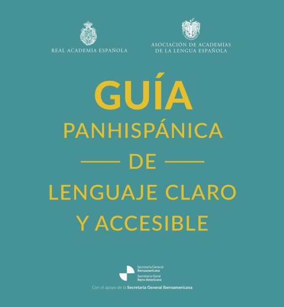 画像1: GUIA PANHISPANICA DE LENGUAJE CLARO Y ACCESIBLE (1)