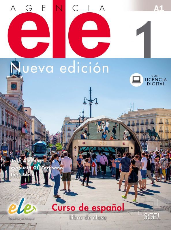 AGENCIA ELE Nueva edicion 1 (A1). LIBRO DE CLASE（生徒用テキスト）